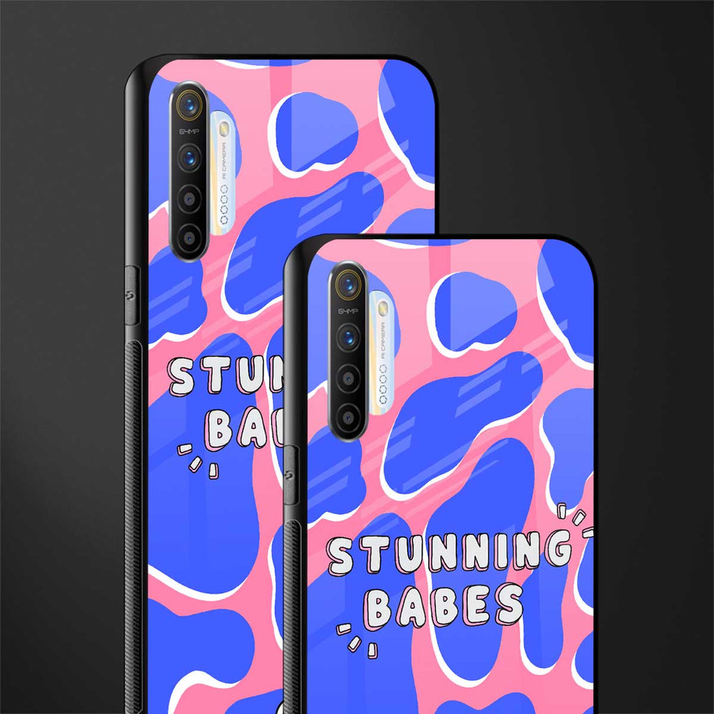 stunning babes glass case for realme xt image-2
