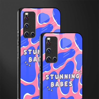 stunning babes glass case for vivo v19 image-2