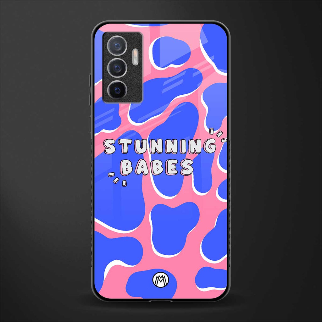 stunning babes glass case for vivo v23e image