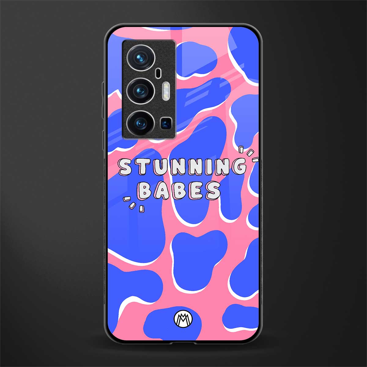 stunning babes glass case for vivo x70 pro plus image