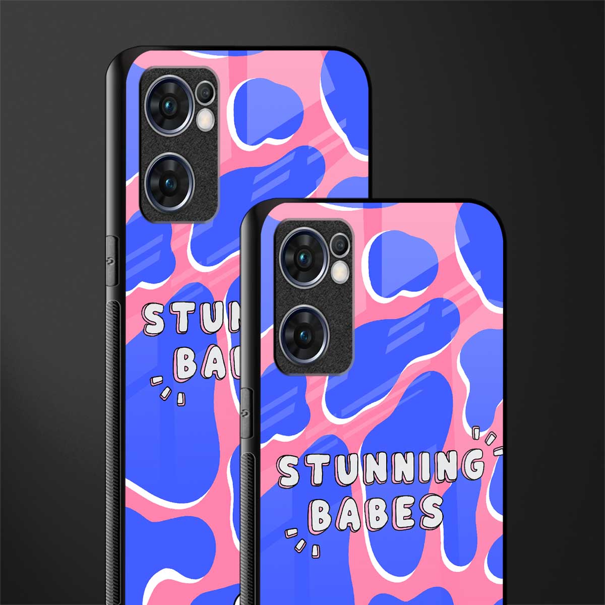 stunning babes glass case for oppo reno7 5g image-2