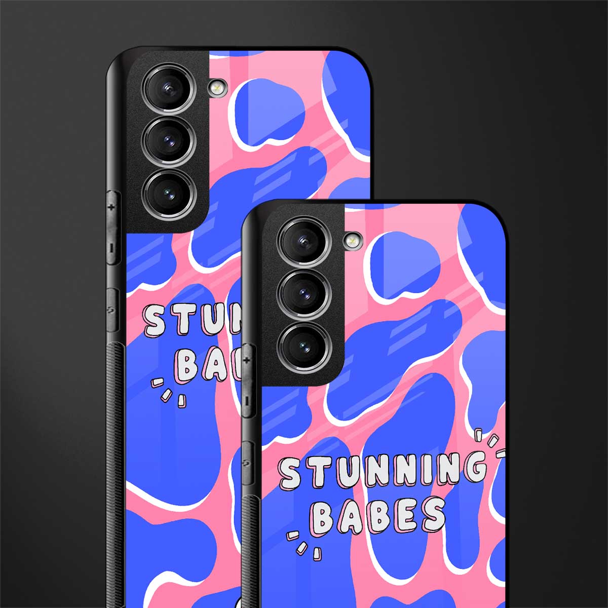 stunning babes glass case for samsung galaxy s21 fe 5g image-2