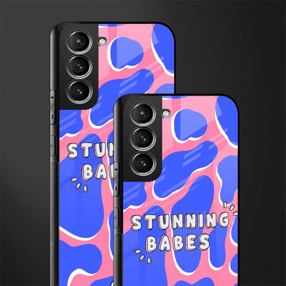 stunning babes glass case for samsung galaxy s22 plus 5g image-2