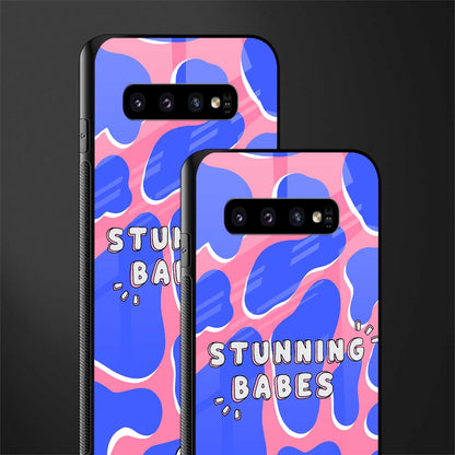 stunning babes glass case for samsung galaxy s10 plus image-2