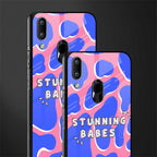 stunning babes glass case for vivo y95 image-2