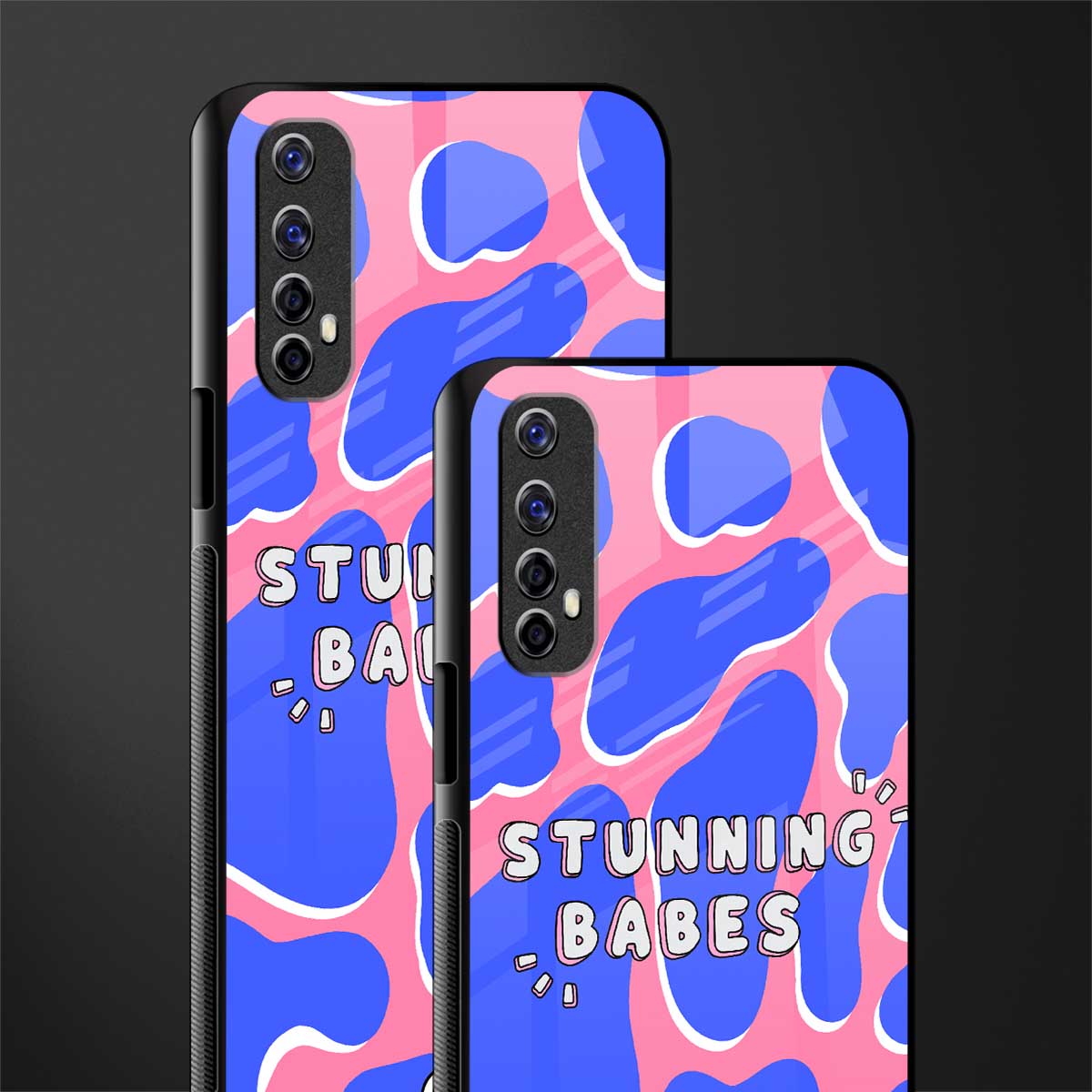 stunning babes glass case for realme 7 image-2