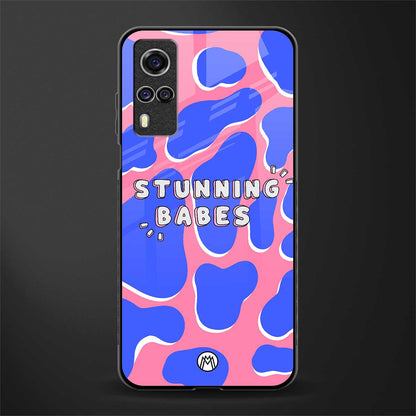 stunning babes glass case for vivo y53s image