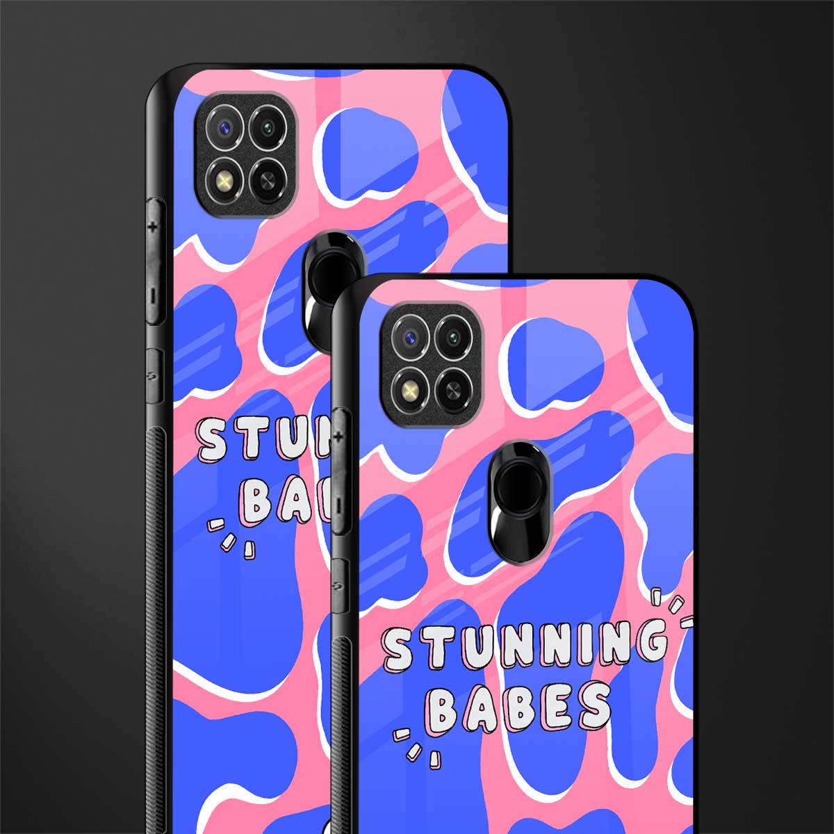 stunning babes glass case for redmi 9 image-2