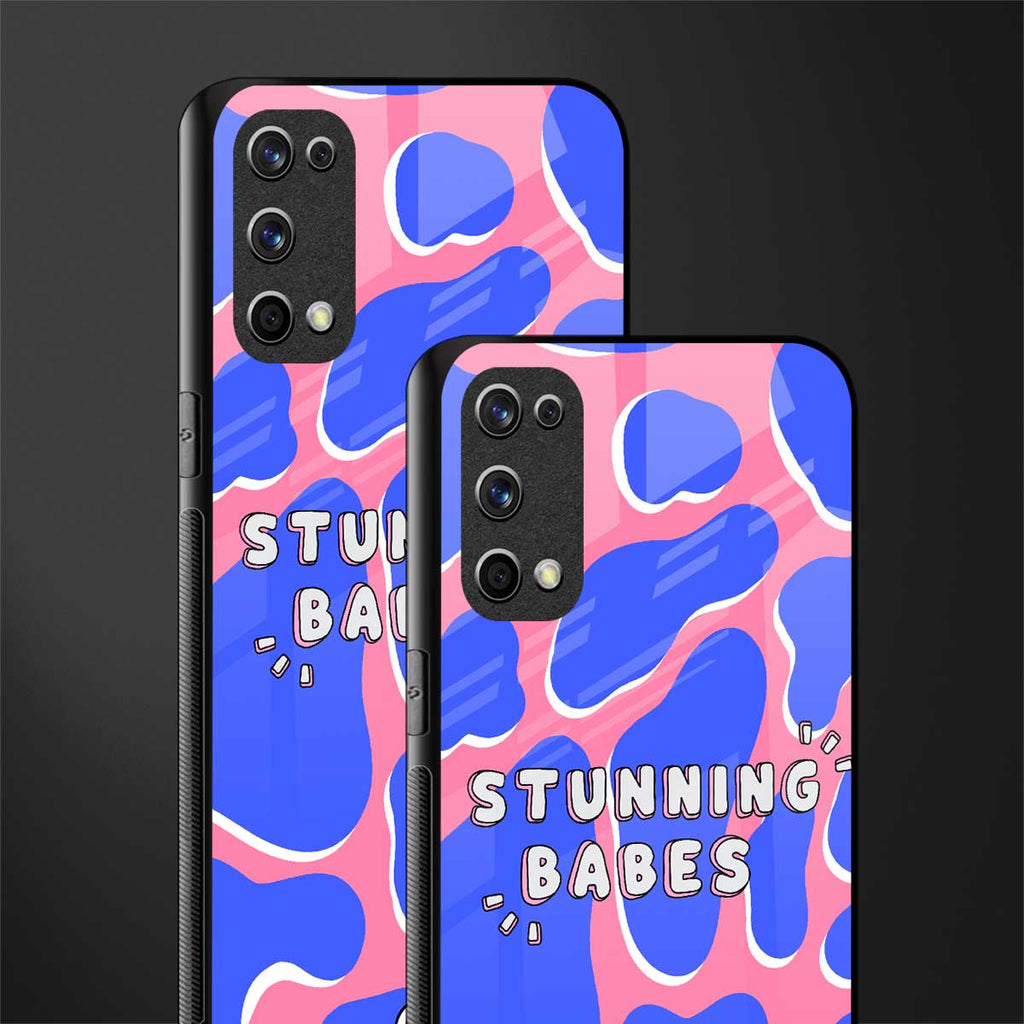 stunning babes glass case for realme x7 pro image-2