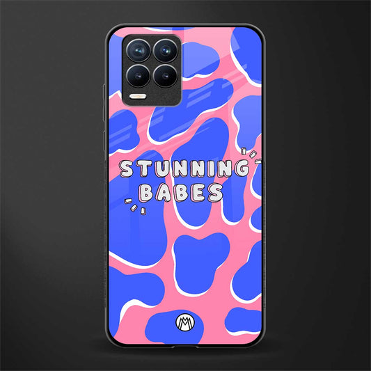 stunning babes glass case for realme 8 4g image