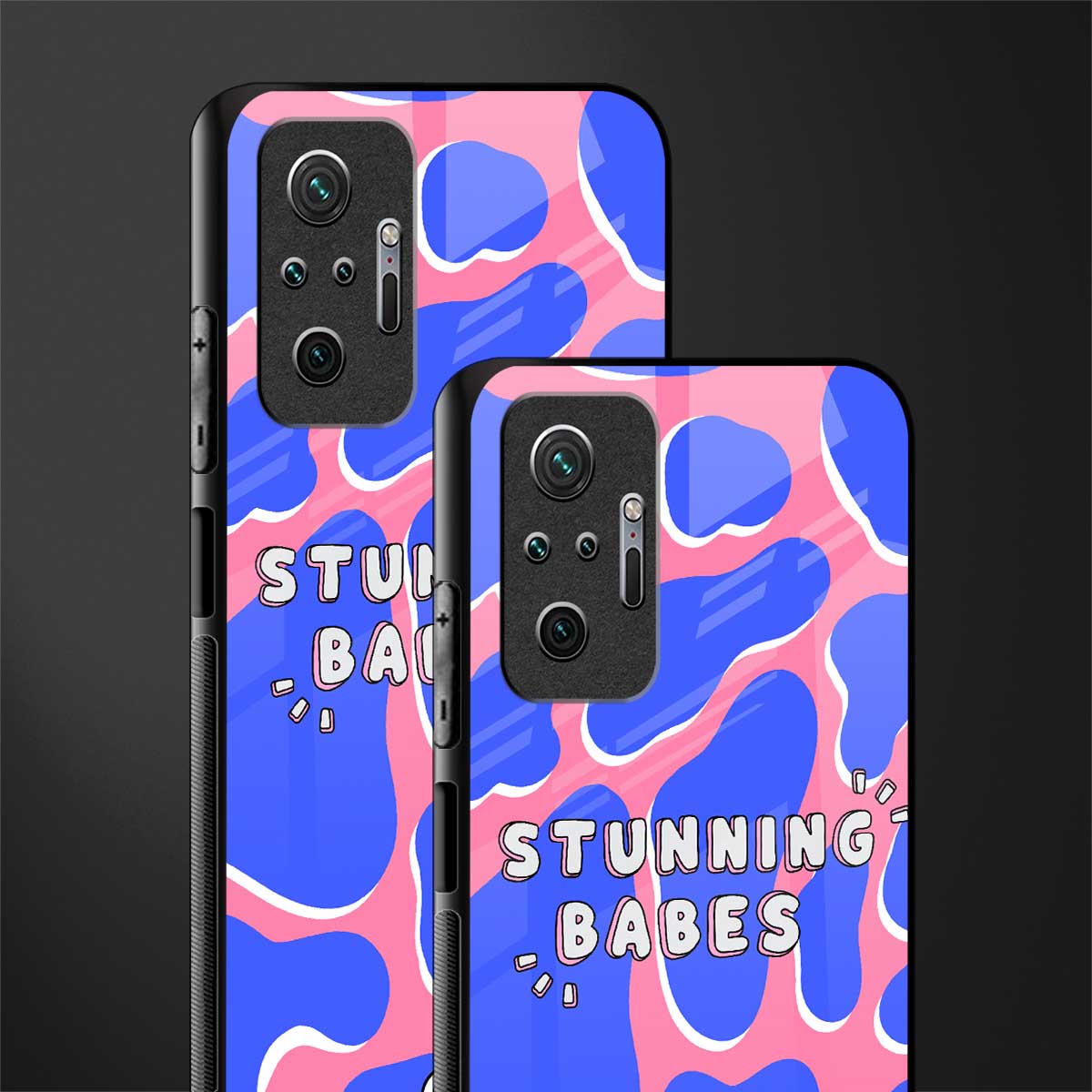 stunning babes glass case for redmi note 10 pro max image-2