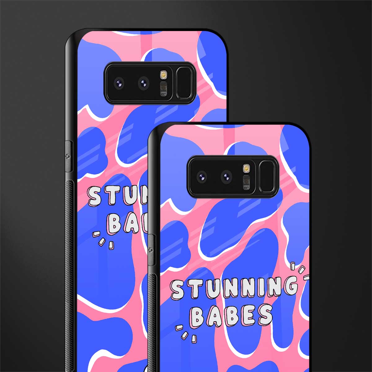 stunning babes glass case for samsung galaxy note 8 image-2