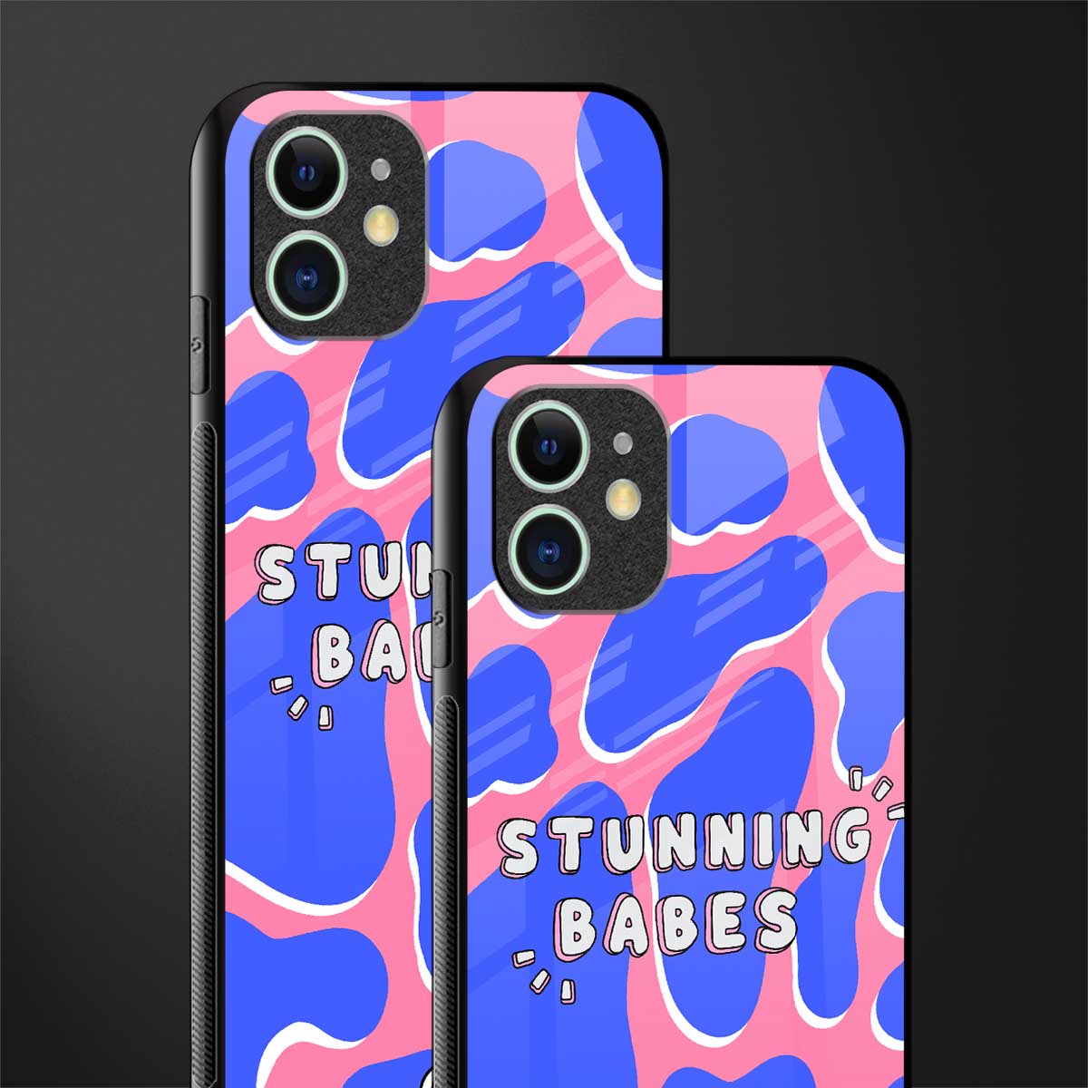 stunning babes glass case for iphone 12 mini image-2