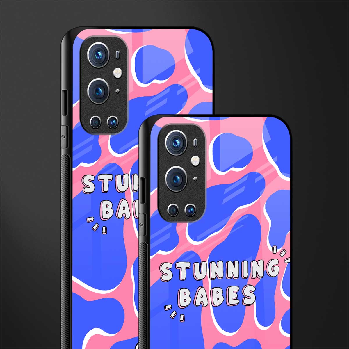 stunning babes glass case for oneplus 9 pro image-2