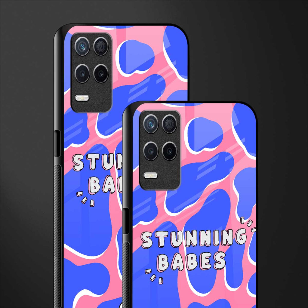 stunning babes glass case for realme 8 5g image-2