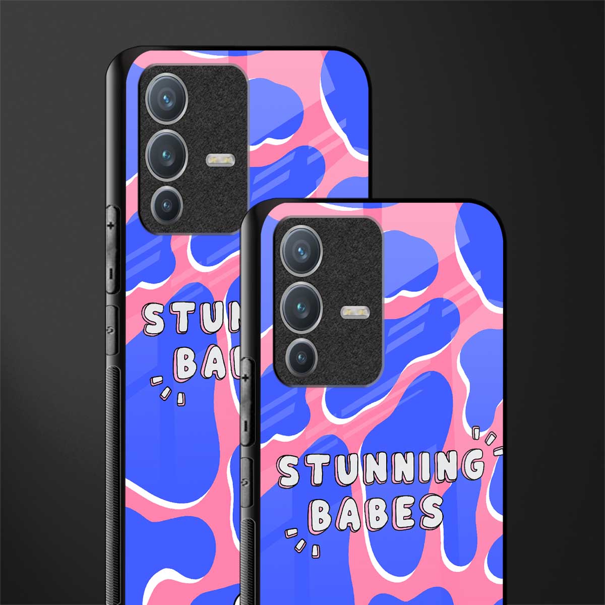 stunning babes glass case for vivo v23 pro 5g image-2