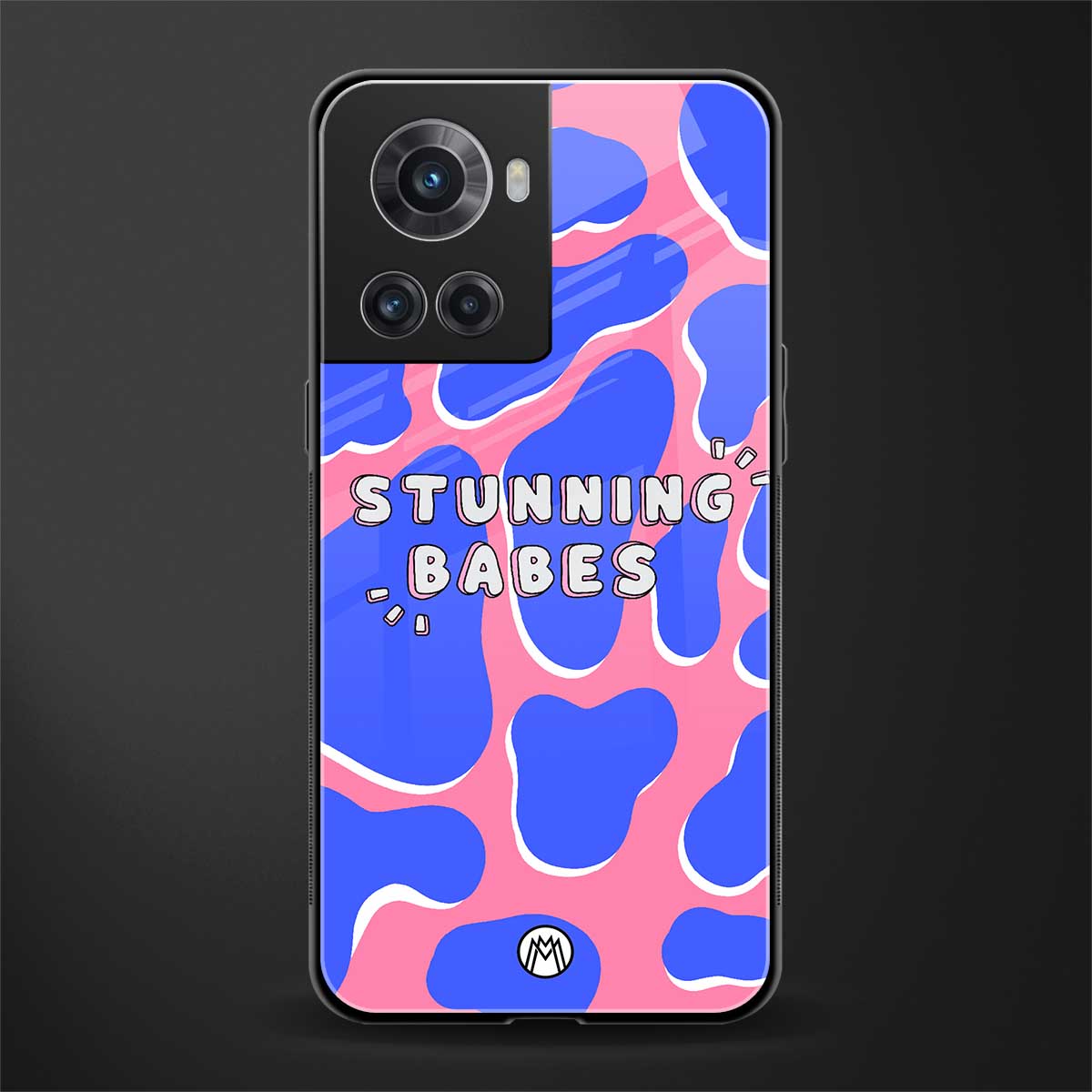 stunning babes back phone cover | glass case for oneplus 10r 5g
