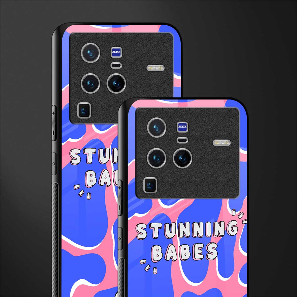 stunning babes glass case for vivo x80 pro 5g image-2