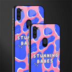 stunning babes glass case for samsung a11 image-2