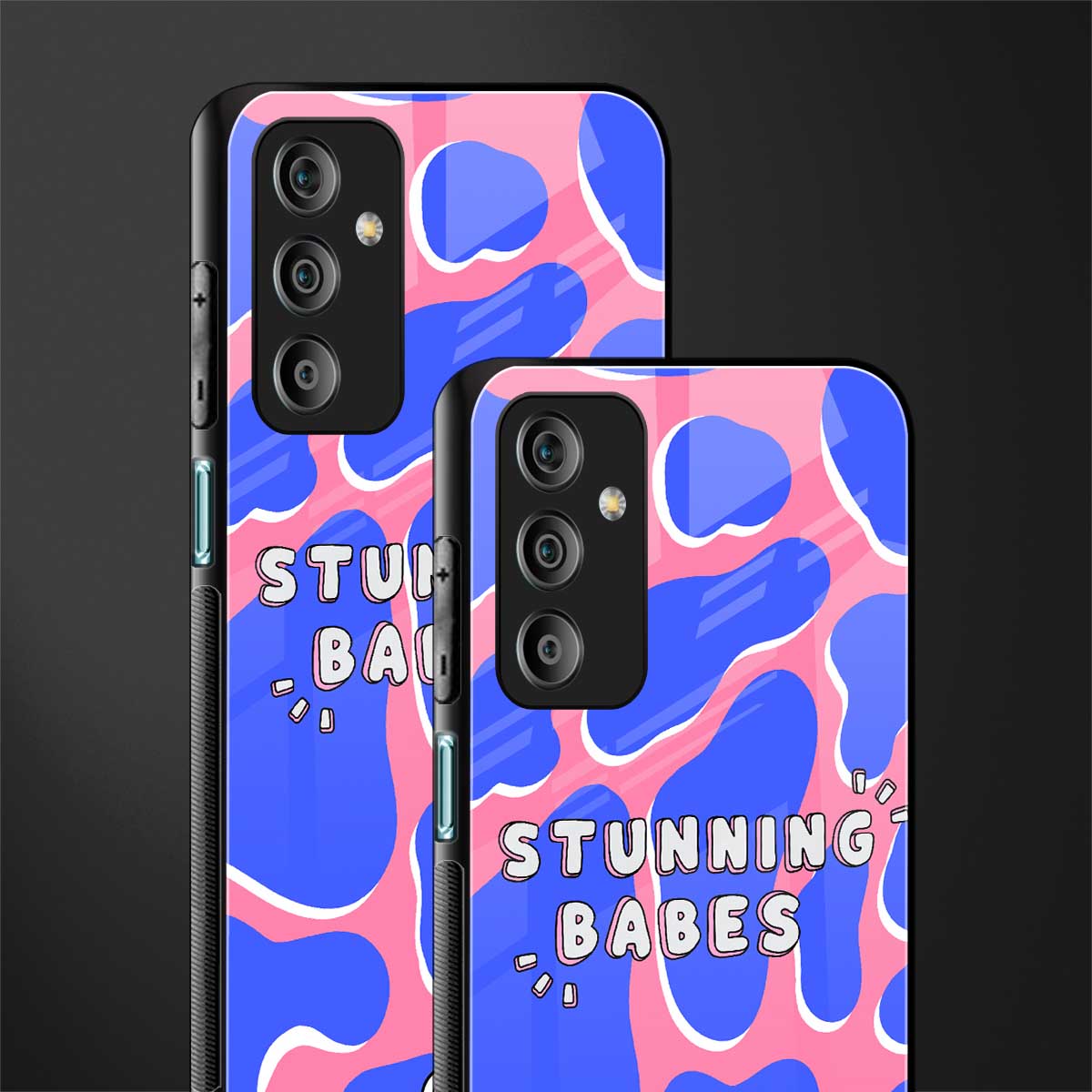stunning babes back phone cover | glass case for samsung galaxy f23 5g
