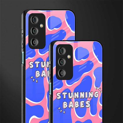 stunning babes back phone cover | glass case for samsung galaxy f23 5g