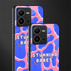 stunning babes back phone cover | glass case for vivo v25-5g