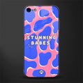 stunning babes glass case for iphone se 2020 image