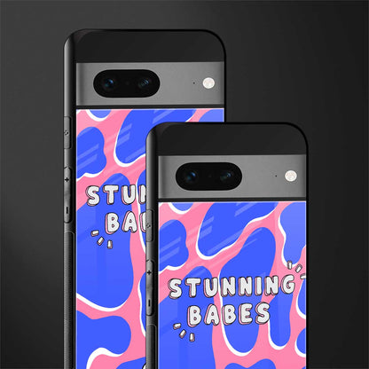 stunning babes back phone cover | glass case for google pixel 7