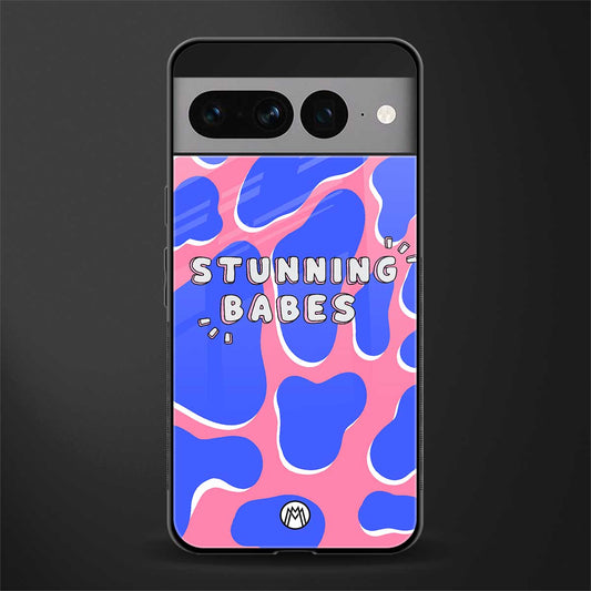 stunning babes back phone cover | glass case for google pixel 7 pro