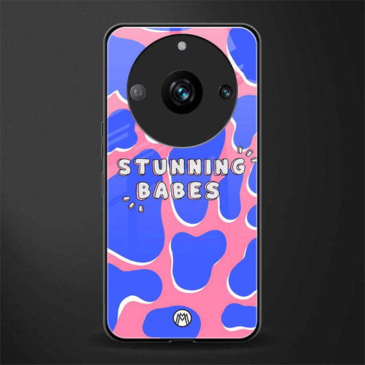 stunning babes back phone cover | glass case for realme 11 pro 5g