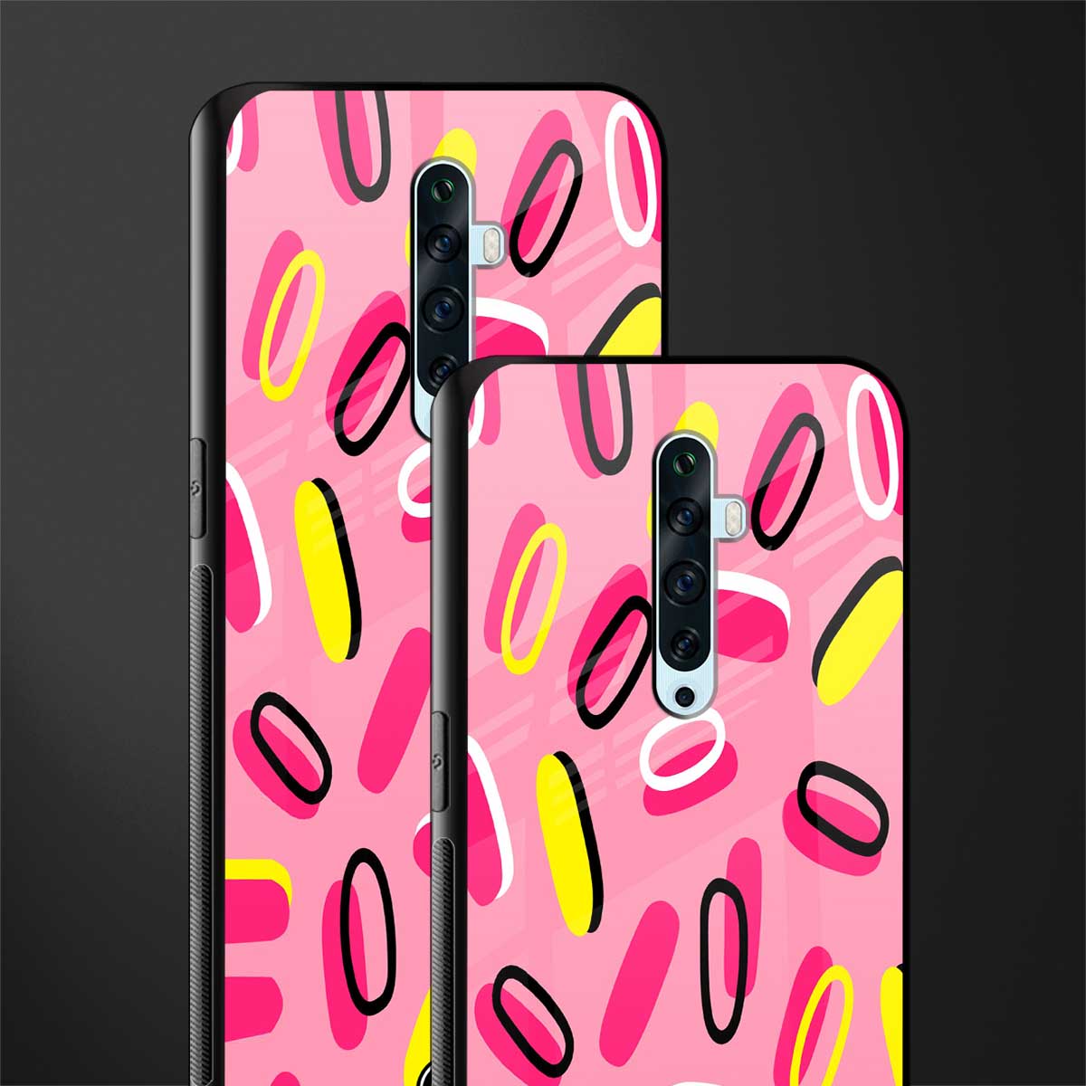 suger coating glass case for oppo reno 2z image-2