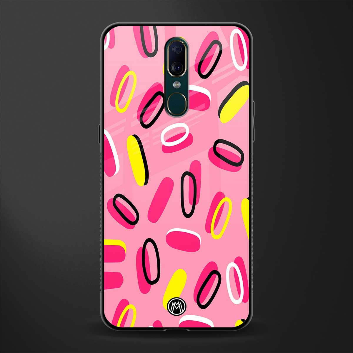 suger coating glass case for oppo a9 image