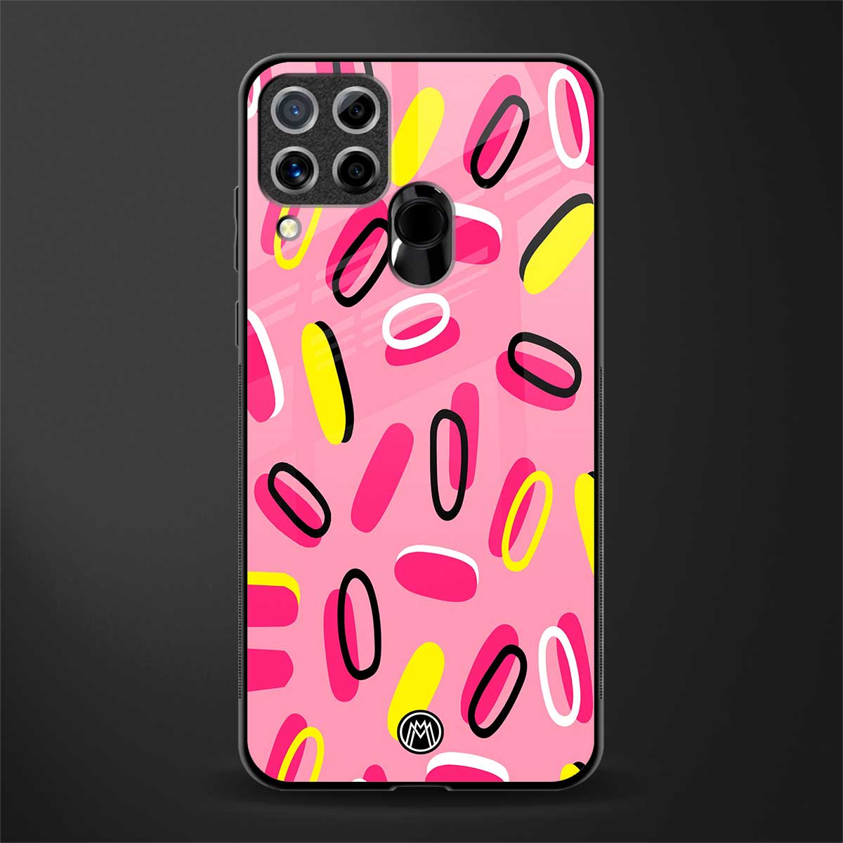 suger coating glass case for realme c15 image