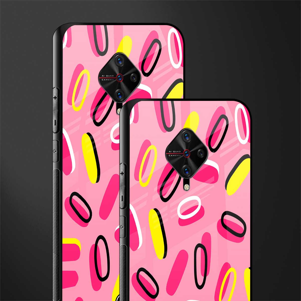 suger coating glass case for vivo s1 pro image-2