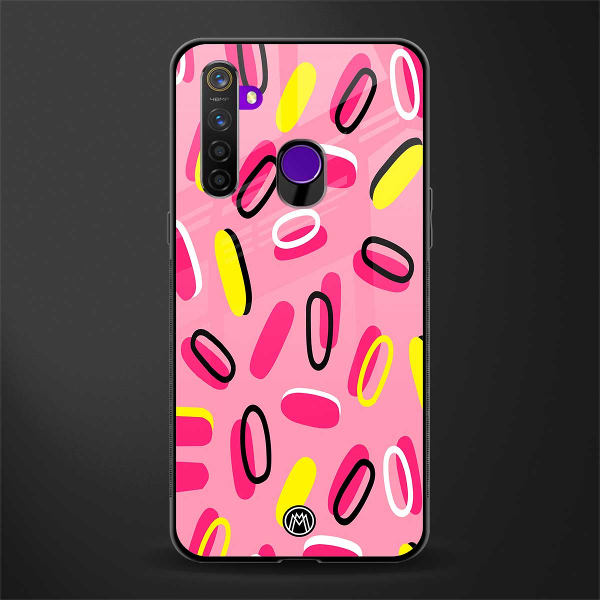 suger coating glass case for realme 5 image