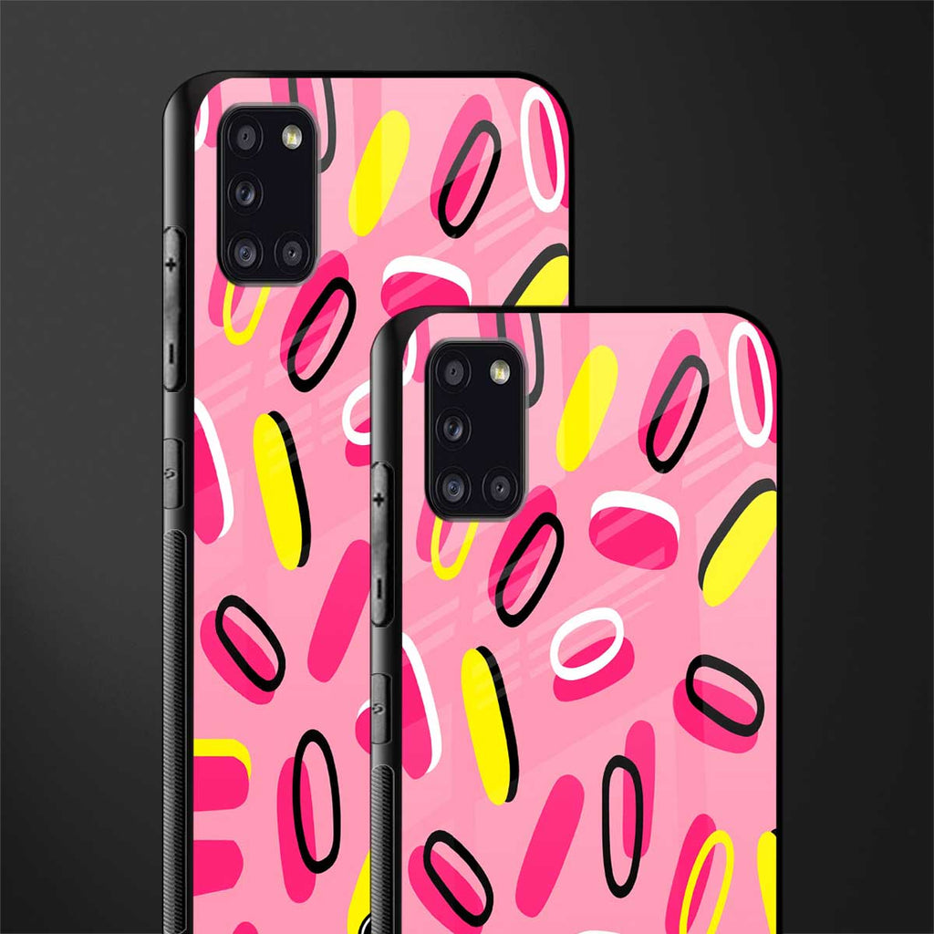 suger coating glass case for samsung galaxy a31 image-2