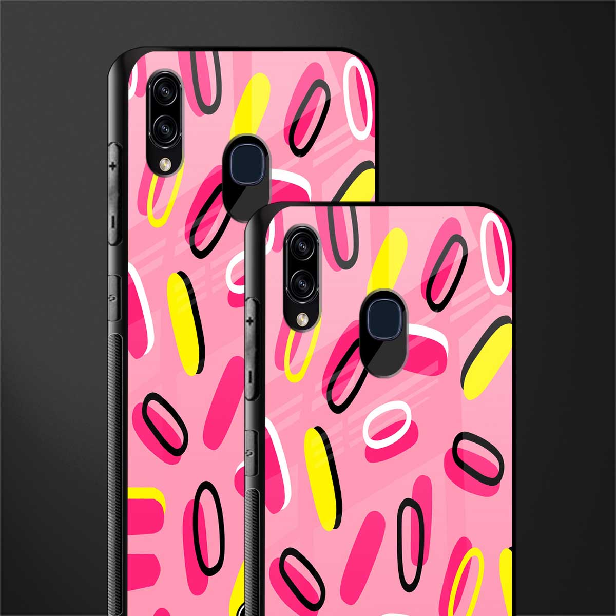 suger coating glass case for samsung galaxy m10s image-2