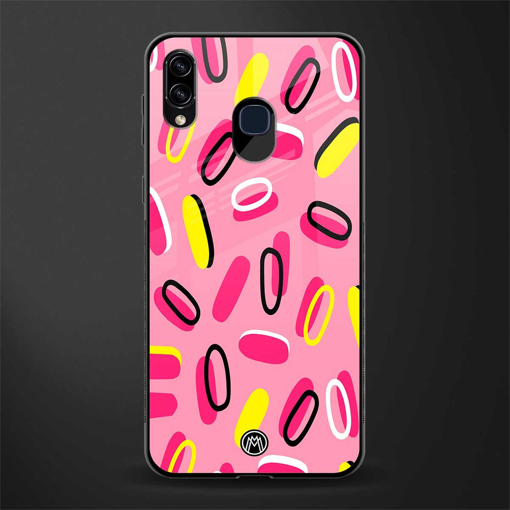 suger coating glass case for samsung galaxy a20 image