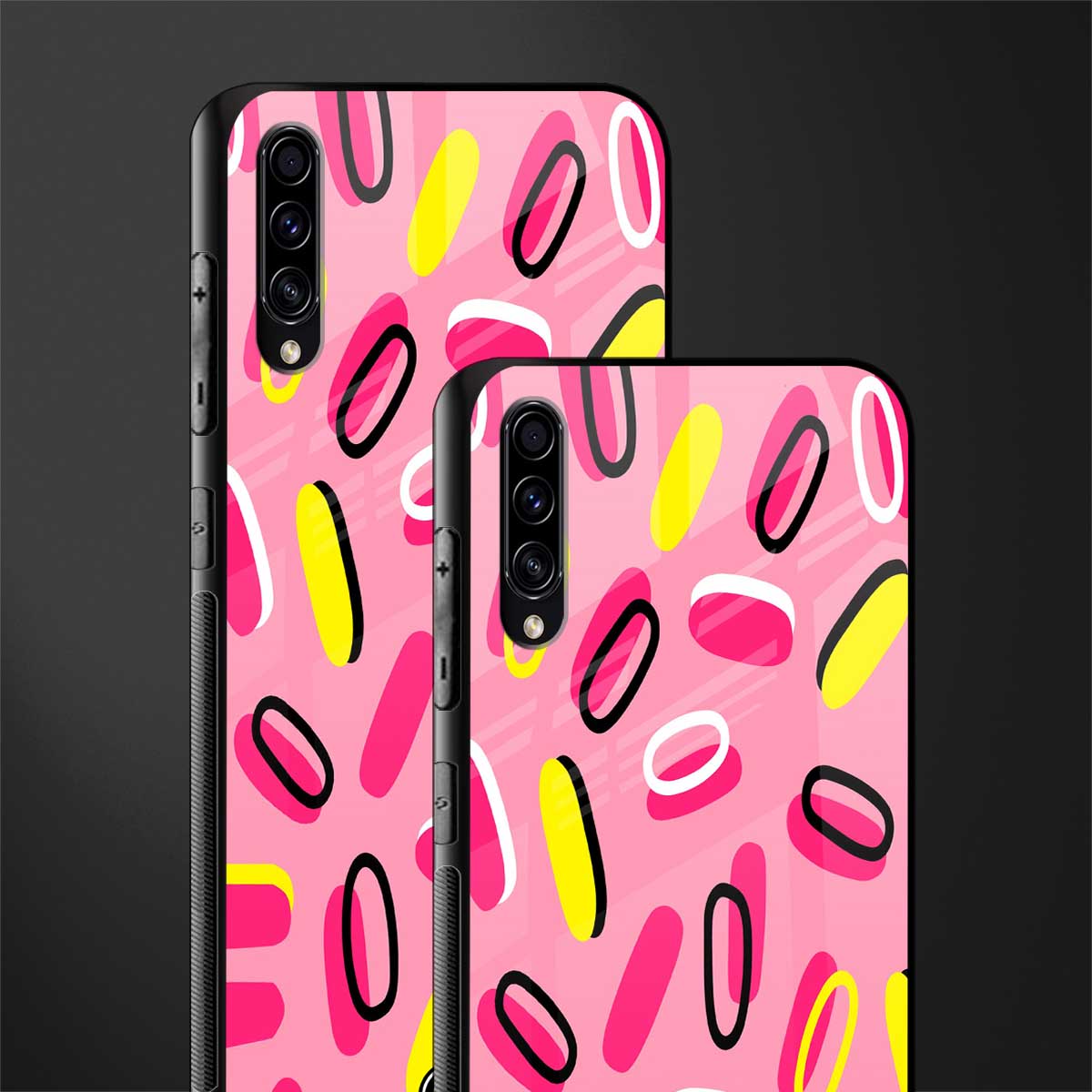 suger coating glass case for samsung galaxy a70 image-2