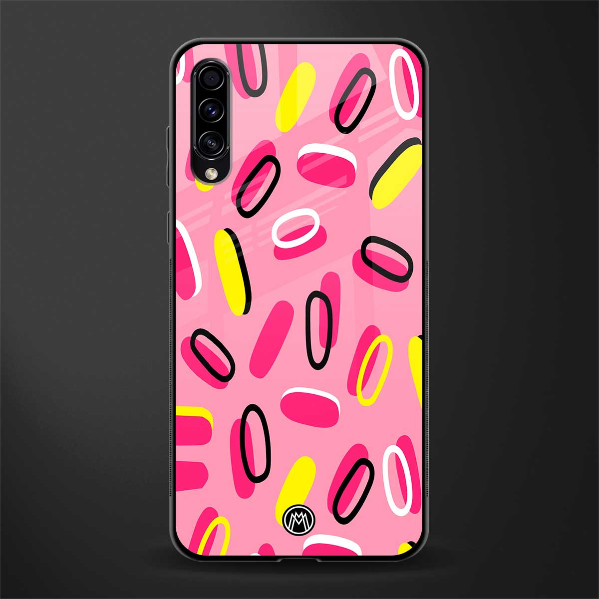 suger coating glass case for samsung galaxy a70 image