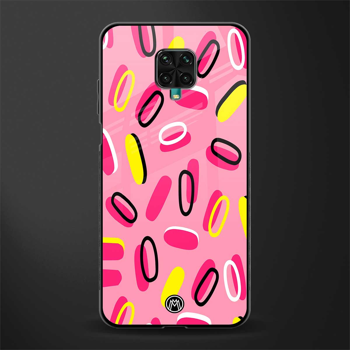 suger coating glass case for redmi note 9 pro image