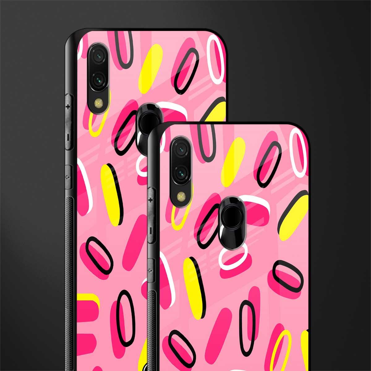 suger coating glass case for redmi note 7 pro image-2