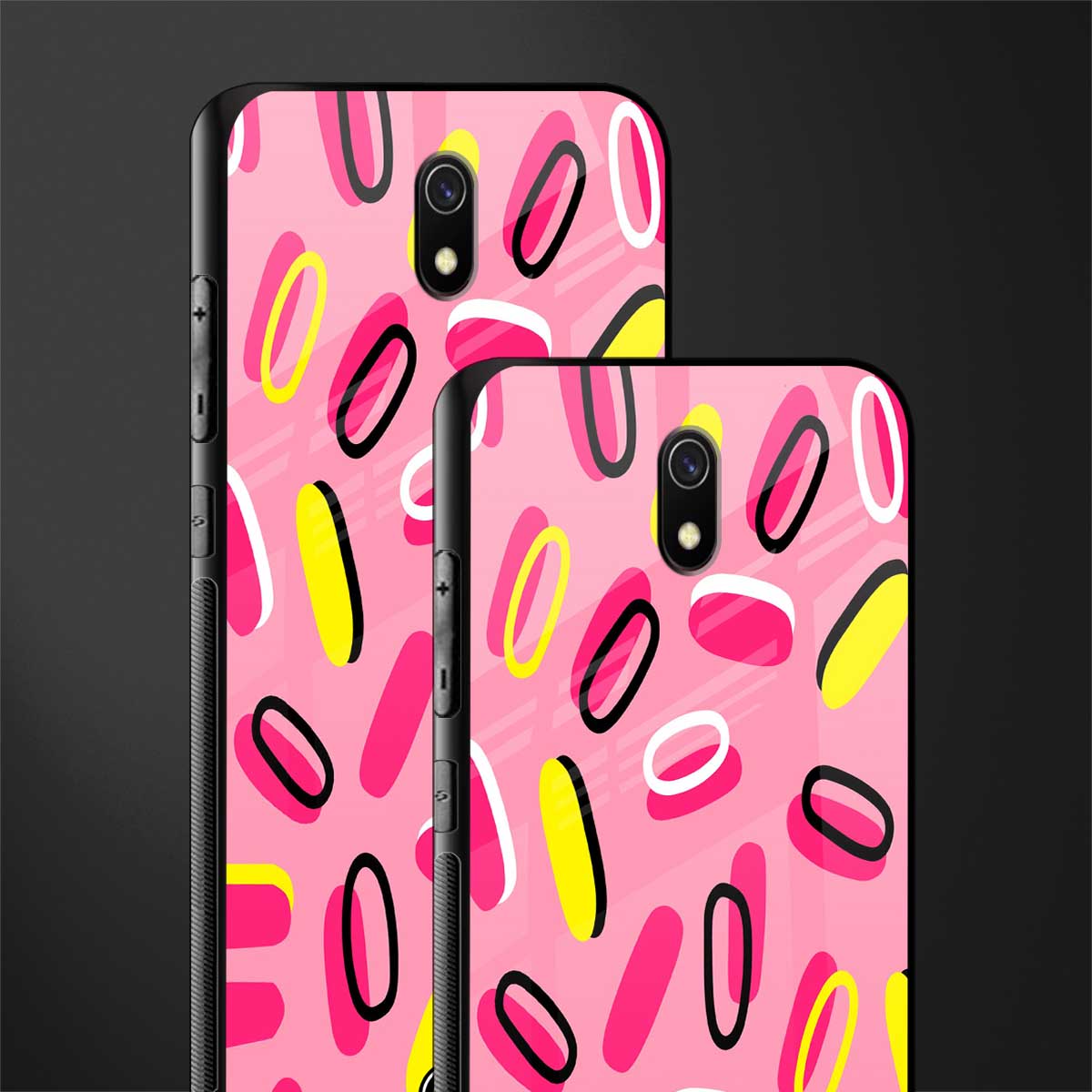 suger coating glass case for redmi 8a image-2