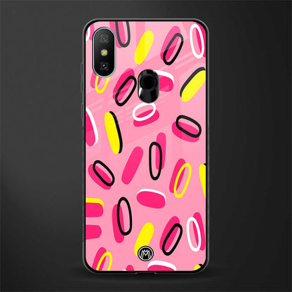 suger coating glass case for redmi 6 pro image