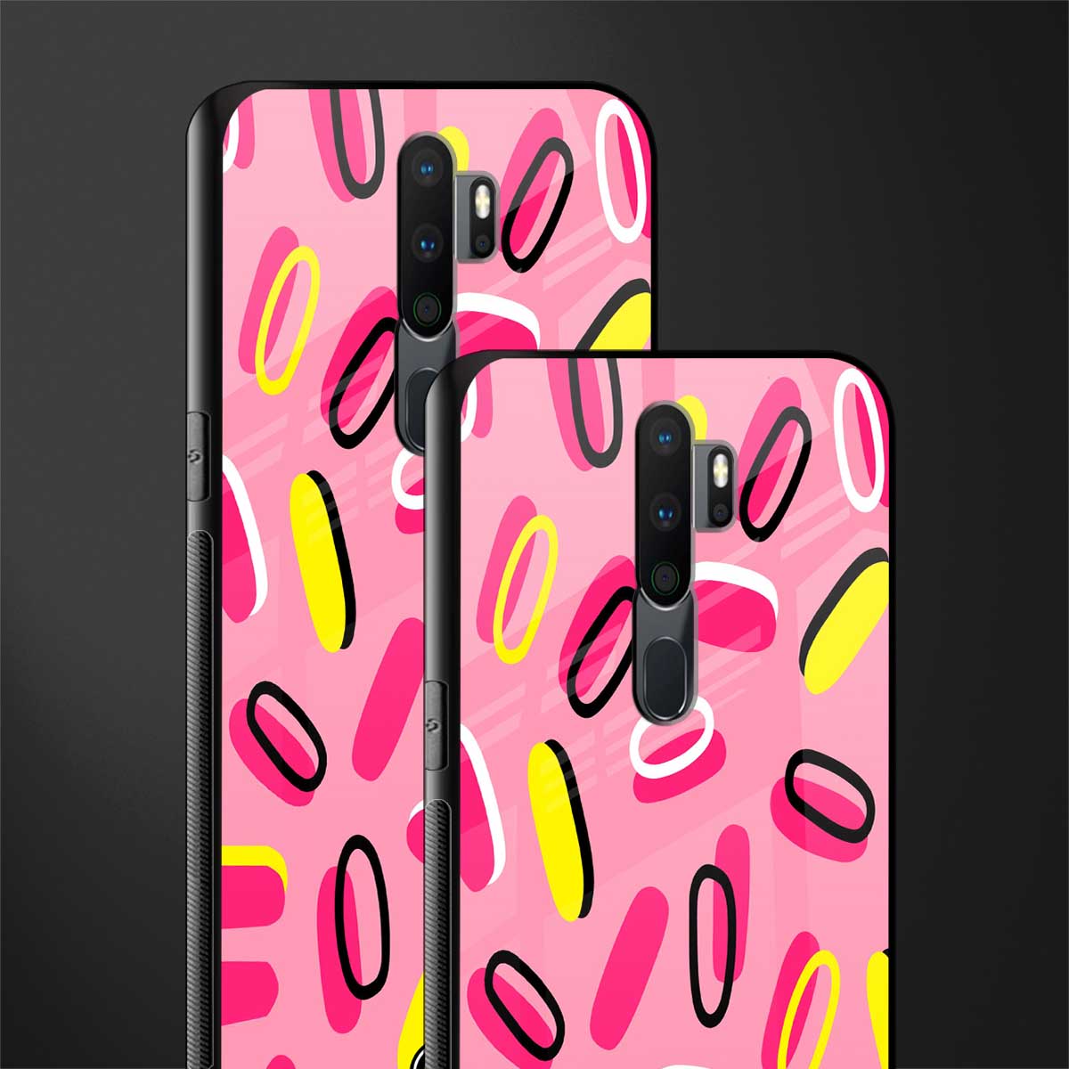 suger coating glass case for oppo a5 2020 image-2