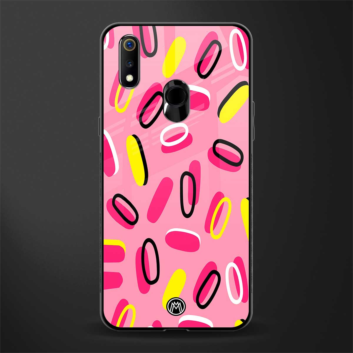 suger coating glass case for realme 3 image