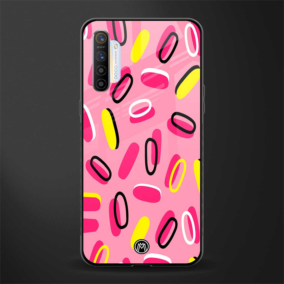 suger coating glass case for realme x2 image