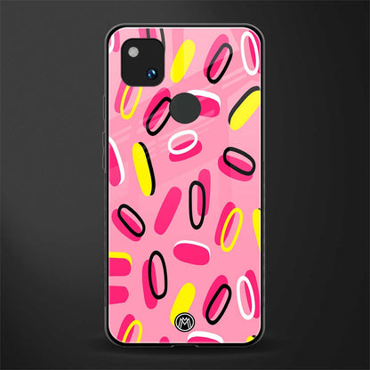 suger coating back phone cover | glass case for google pixel 4a 4g