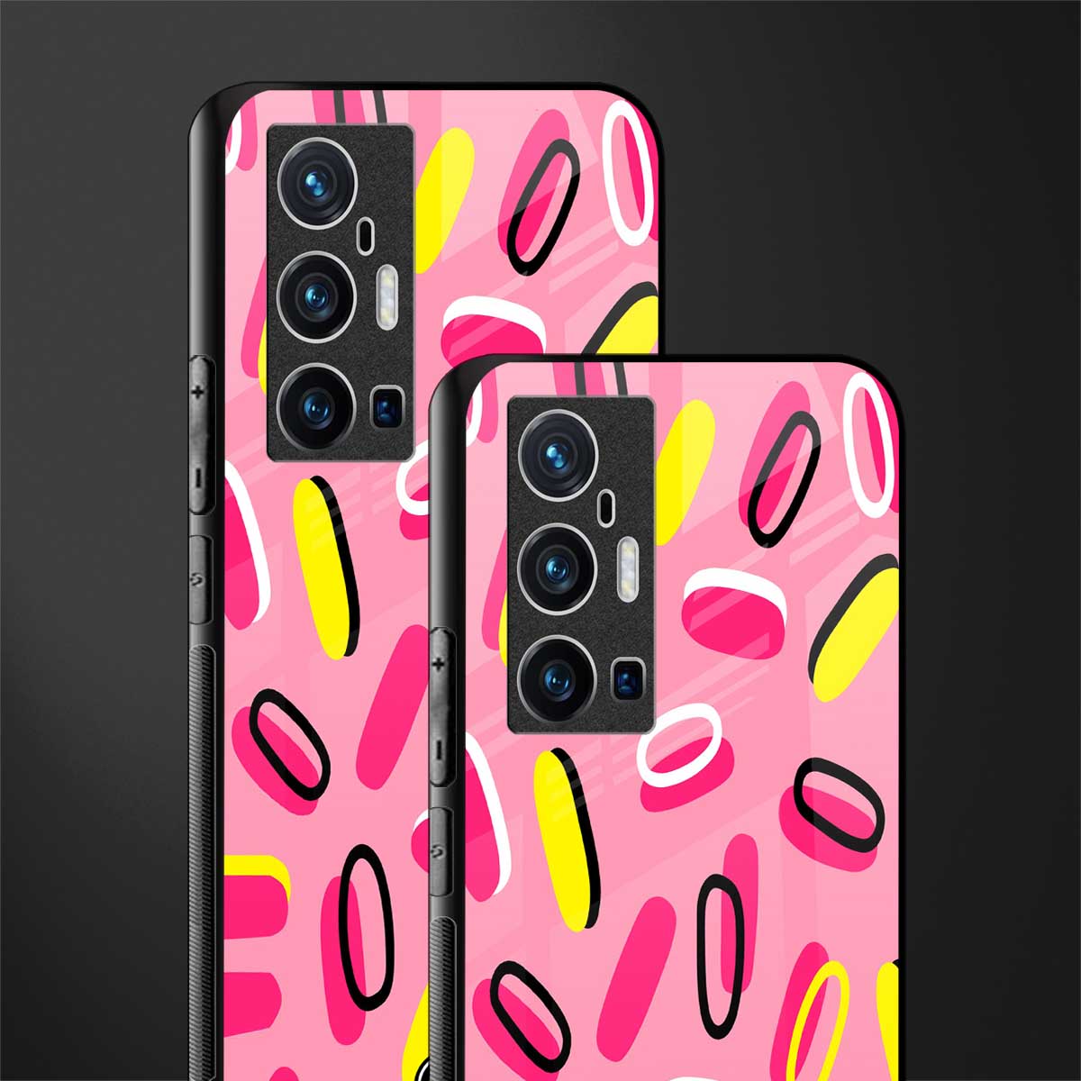 suger coating glass case for vivo x70 pro plus image-2