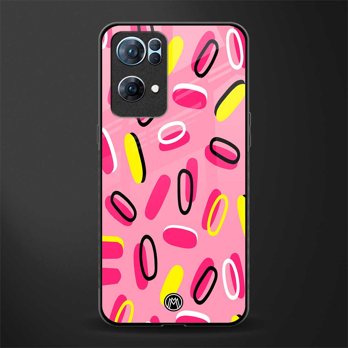 suger coating glass case for oppo reno7 pro 5g image